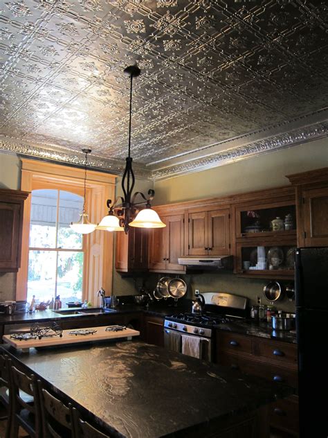 metal ceiling tile for farm house|tin ceiling ideas.